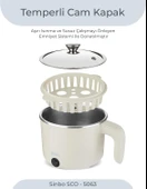 Sinbo Sco-5063 Çok Fonksiyonlu Buharlı Pişirici Uyumlu - 3