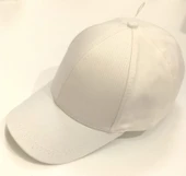 Monalisa Home Şık Beyaz Renk Erkek Şapka - 1