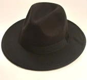 Monalisa Home Şık Siyah Renkli Erkek Şapka - 1