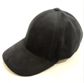 Monalisa Home Şık Kadife Koyu Gri Erkek Şapka - 1