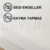 Beylini Yatak Alezi Kapitone Full Fitted Sıvı Geçirmez Kaymaz Yatak Örtüsü Yatak Koruyucu Full Kenar Yatak Çarşafı - 5