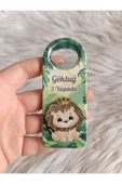 Doğrukan Hediyelik 10 adet sevimli aslan figürlü uzun kabartmalı açacak magnet yenidoğan doğum günü hediyelikleri thumbnail 1