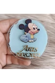 Doğrukan Hediyelik Bebek Mickey Mouse Figürlü Yenidoğan Doğum Günü Pleksi Magnet Hediyelik(10 adet) thumbnail 1