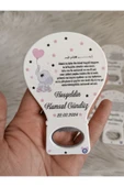 Doğrukan Hediyelik 25 adet Ayetel kürsili filli kız bebek için balon açacak magnet hediyelik thumbnail 1