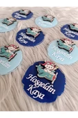 Doğrukan Hediyelik 10 adet uçakta ayıcıklı pleksi magnet hediyelik yenidoğan doğum günü mevlüt hediyelikleri thumbnail 4