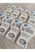 Doğrukan Hediyelik 50 adet Ayetel Kürsi li filli balon açacak magnet yenidoğan doğum günü mevlüt hediyelikleri thumbnail 2