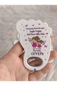Doğrukan Hediyelik 25 adet abla kız kardeşli ayak açacak magnet yenidoğan doğum günü mevlüt hediyelikleri thumbnail 1