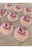 Doğrukan Hediyelik Yatan Minnie Mouse Figürlü Yenidoğan Doğum Günü Magnet Hediyelik(10 adet) thumbnail 3