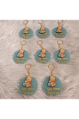 Doğrukan Hediyelik Winnie the Pooh anahtarlık yenidoğan doğum günü mevlüt hediyelik (10 adet) thumbnail 3