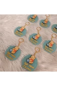 Doğrukan Hediyelik Winnie the Pooh anahtarlık yenidoğan doğum günü mevlüt hediyelik (10 adet) thumbnail 2