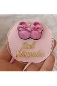 Doğrukan Hediyelik Bebek Patikli Yenidoğan Doğum Günü Pleksi Magnet Hediyelik(10 adet) thumbnail 1