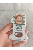 Doğrukan Hediyelik 25 adet çimenli aslanlı 1 rakam açacak magnet yenidoğan doğum günü mevlüt hediyelikleri thumbnail 1