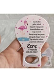 Doğrukan Hediyelik 25 adet flamingo konsept balon açacak yenidoğan doğum günü mevlüt magnet hediyelik thumbnail 1