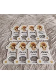 Doğrukan Hediyelik 10 adet ayçiçekli kızlı 1 rakam açacak doğum günü magnet yenidoğan doğum günü mevlüt hediyelikleri thumbnail 3