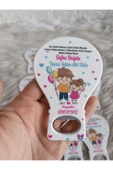 Doğrukan Hediyelik 25 Adet Abi Kız Kardeş Yenidoğan Balon Açacak Hediyelik Magnet thumbnail 1