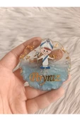 Doğrukan Hediyelik 10 adet sünnet çocuklu mavi epoksi magnet yenidoğan doğum günü hediyelikleri thumbnail 1