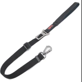 Tailpetz Araç Emniyet Kemeri Tokalı Kedi Köpek Gezdirme Kayışı M Siyah 102 cm thumbnail 1