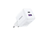 UGREEN 30W GaN Hızlı Şarj Cihazı 2 Portlu 1xUSB-A 1xUSB-C Beyaz 65015 - 2