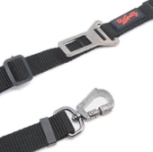 Tailpetz Araç Emniyet Kemeri Tokalı Kedi Köpek Gezdirme Kayışı M Siyah 102 cm thumbnail 2