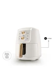 Karaca Air Pro Cook Manuel XL Airfryer 4 lt Yağsız Krem Gold Fritöz thumbnail 7