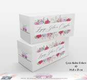 Anı Karavanı Organizasyon Çeyiz Kolisi Etiketi ÇK-08 / A5 - 15 Adet - 1