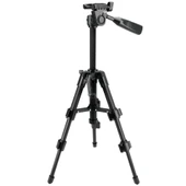 ayex LT-256 Hafif Kamera Tripodu 3 Yönlü Kafa, Hızlı Geçiş Plakası, Kompakt ve Taşınabilir - 4