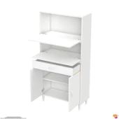 Modilayn VİO (85x163,4x32,5 cm) Yeni çekmeceli, kapaklı, ekmeklikli, çok amaçlı mutfak dolabı. - 8