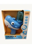 Şarjlı Su Hazneli Sevimli Yunus Oyuncak Su Tabancası MAvi thumbnail 1