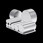 10x2mm Yuvarlak Neodyum Mıknatıs Güçlü Nikel Kaplamalı Kaliteli ve Dayanıklı Magnet - 4
