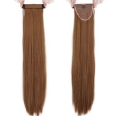 Fiber Sentetik Sihirli At Kuyruğu - Açık Kahverengi thumbnail 2