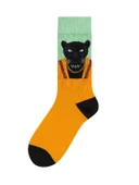 Karakter Desenli 4’lü Çorap Seti Geyik Kaplan Kurt Panter Tasarımlarıyla thumbnail 6