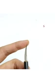 Tahrir Fırçası No:1-s Beden 2.1cm Uç Uzunluğu-(ÇİNİ, SERAMİK, TEZHİP, MİNYATÜR,BOYAMA SANATLARI) thumbnail 3
