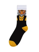 Karakter Desenli 4’lü Çorap Seti Geyik Kaplan Kurt Panter Tasarımlarıyla thumbnail 4