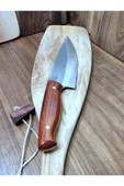 El Yapımı Şef Bıçağı, Ahşap Saplı, Profesyonel N690 Mutfak Bıçağı (c5) thumbnail 6