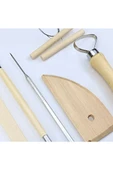 Modelaj Seti, kil, seramik, , çömlekçilik, heykeltraş, modelleme-8 Parça - 6