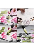 Çini tahrir, seramik sırlama fırça seti, seramik boyama, çini, vazo, resim, brush-Set 7 Parça thumbnail 6