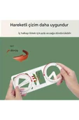 Dönebilen geometri cetvel, üçgen cetvel, çizim şablonu, çok fonksiyonlu cetvel seti-1Ad thumbnail 2