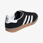 Adidas Gazelle Indoor Unisex Siyah Spor Ayakkabı thumbnail 4