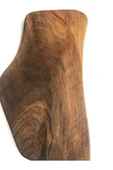 Doğal Ceviz Ağacı Kesme Tahtası Satır Formunda Özel Tasarım 40x16x2.0cm No:6 thumbnail 4