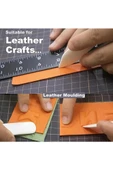 Kitap ciltleme, origami, karton katlama deri parlatma, iz yapma, şekil verme, kemik görünümlü -2 Ad - 2