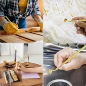 Hazneli çizgi boya kalemi, aplikatör, çini boyama, hazneli trilin, çizikleri onarmak-0.3mm thumbnail 5