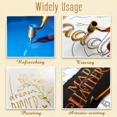 Hazneli çizgi boya kalemi, aplikatör, çini boyama, hazneli trilin, çizikleri onarmak-0.3mm thumbnail 6