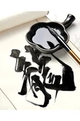 Yidege Siyah Çin Mürekkebi-kaligrafi-hat Çizim-brush-fırça-üstün Kalite-25ml-ink thumbnail 3