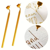 Hazneli çizgi boya kalemi, aplikatör, çini boyama, hazneli trilin, çizikleri onarmak-0.3mm thumbnail 4