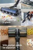 Philips 9000 Serisi Aqua Trio Islak&kuru Istasyonlu Şarjlı Dikey Süpürge - 2