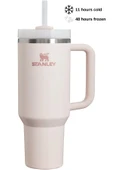 Stanley The Flowstate Quencher H2.0 Vakumlu ve Yalıtımlı, Pipetli ve Kapaklı Termos Bardak 1.18 Lt - 1