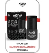 Agiva Saç Şekillendirici Pudra 20 gr  Mat Etki, Hacim Artırıcı ve Sert Tutuş, Yağlanma Önleyici Günlük Kullanım thumbnail 1