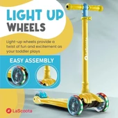 LaScoota Çocuklar için 2'si 1 Arada Ayarlanabilir Scooter - 5