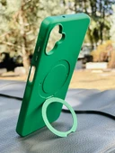 Zipax Samsung Galaxy A06 Kılıf MgSafe Özellikli Standlı Pastel Renkler Azn-Reggal thumbnail 4