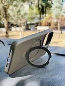 Zipax Apple iPhone 16 Pro Kılıf MgSafe Özellikli Standlı Pastel Renkler Azn-Reggal thumbnail 3